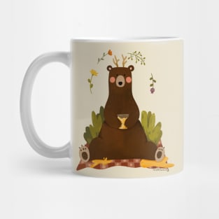 Flower bear Mug